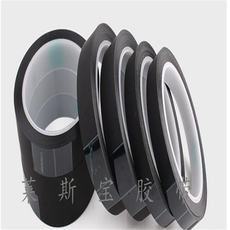 黑色聚酰亞胺膠帶  黑色高溫PI膠帶 