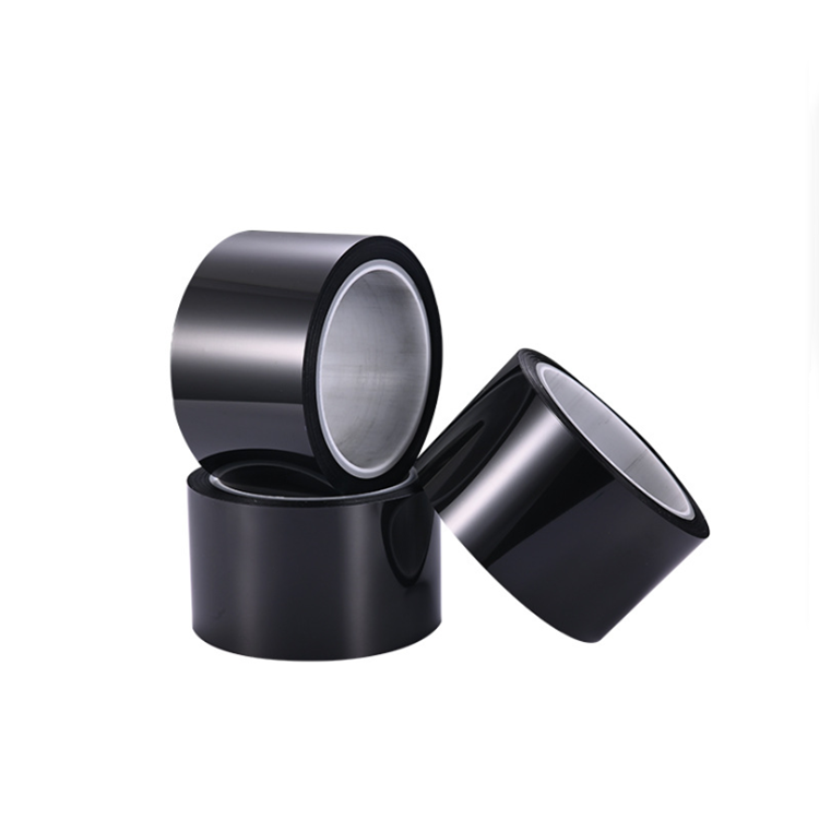 亞黑PET遮光膠帶 磨砂黑色遮光膠帶