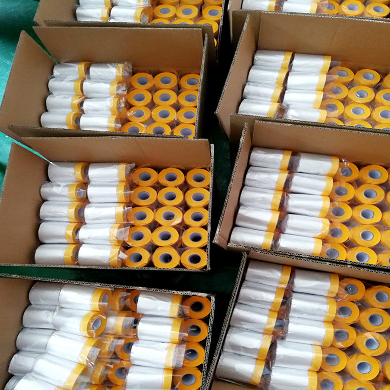 汽車噴漆烤漆遮蔽膜  和紙噴涂遮蔽膜