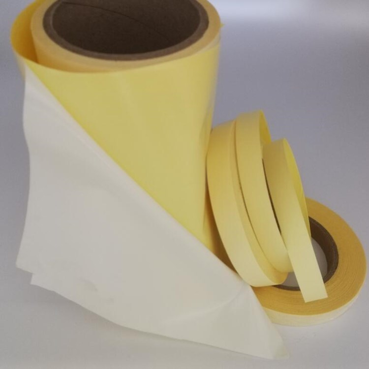 阻燃白色醋酸布 有紙白色醋酸布膠帶